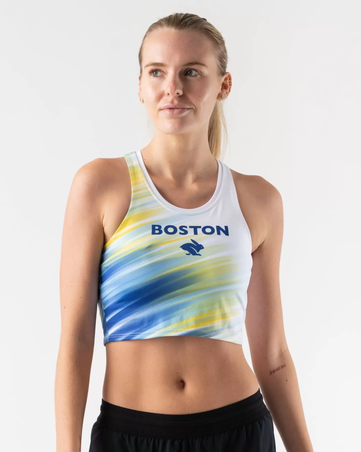 Women rabbit Crop Hop Built-In | Boston