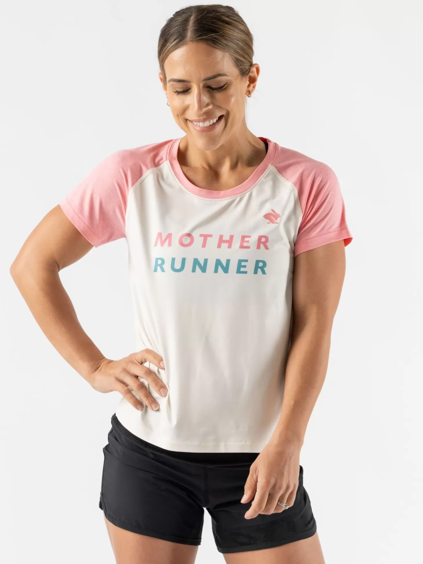 Women rabbit Ez Tee Cropped | Mother Runner