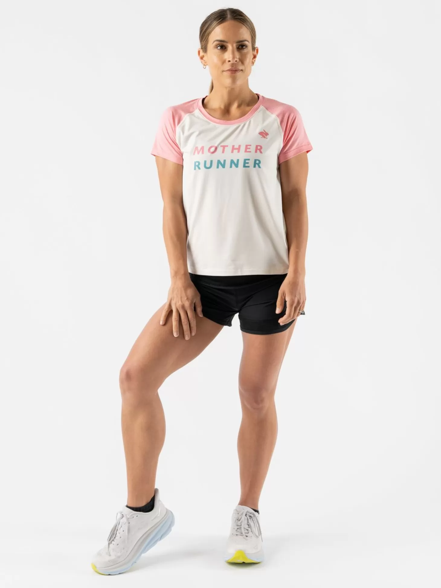 Women rabbit Ez Tee Cropped | Mother Runner