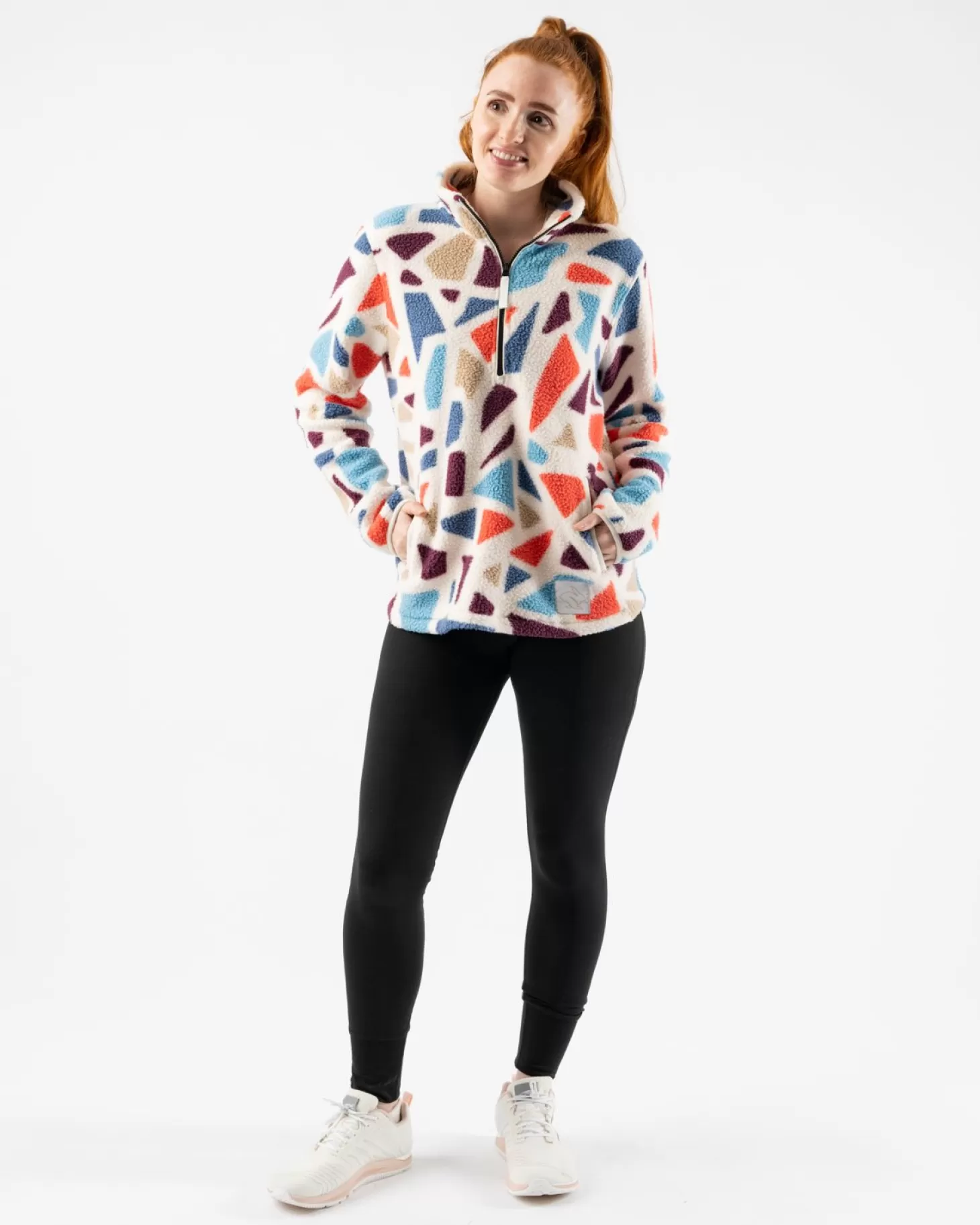 Women rabbit Fleece Of Mind Zip