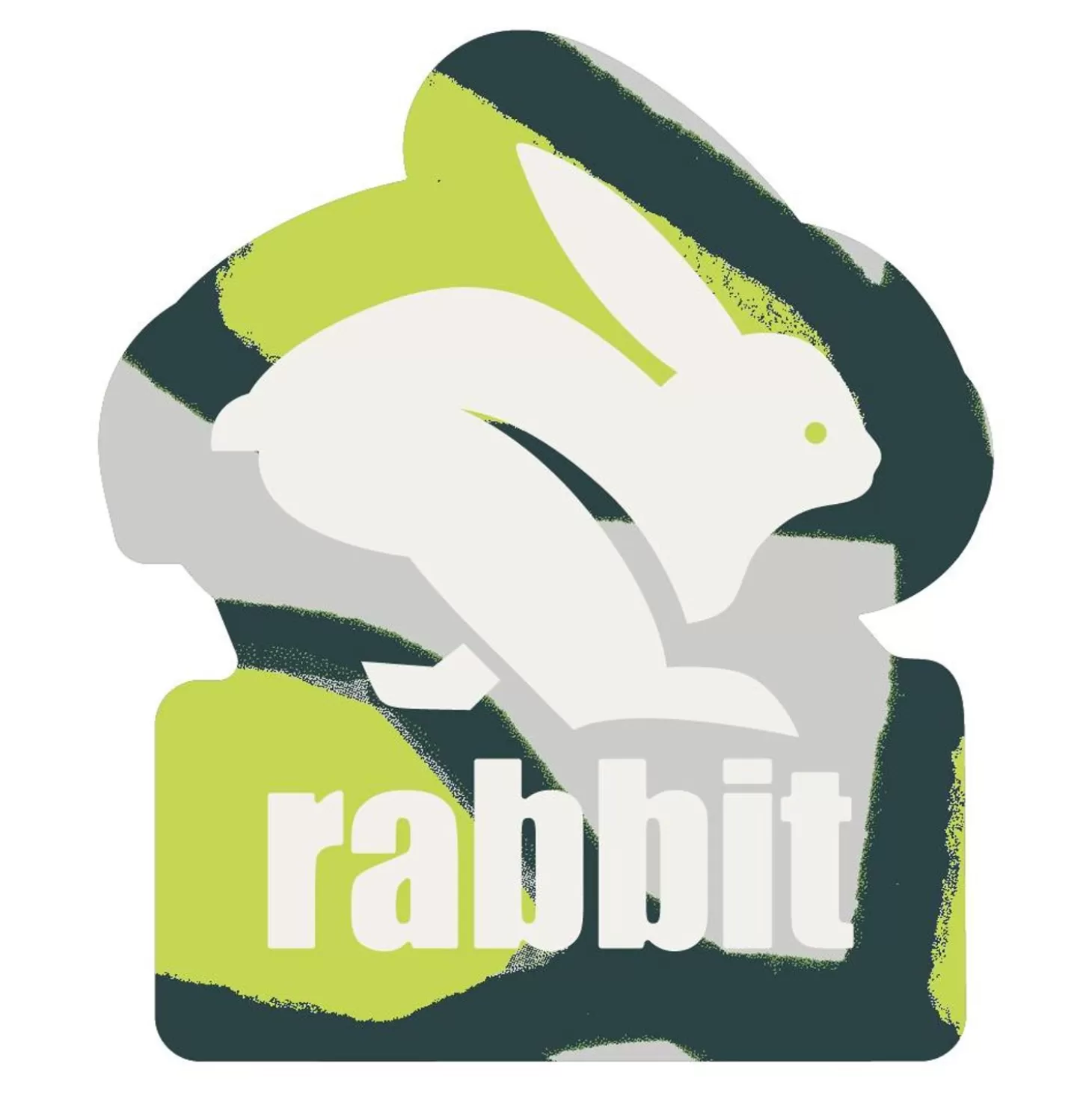 Women rabbit Sticker